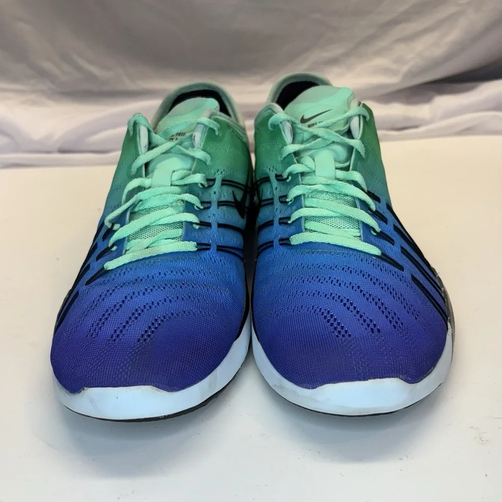 Nike Free TR 6 SPCTRM Womens Blue Teal White Running Training Size 8